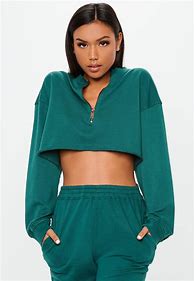 Image result for Cropped Hoodie Candid Street