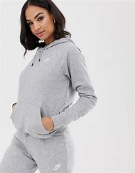Image result for Grey Crop Nike Hoodie Women