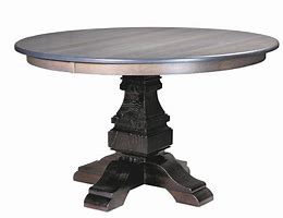 Image result for Single Pedestal Dining Table