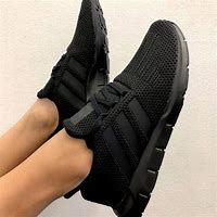 Image result for Adidas All-Black Sneakers