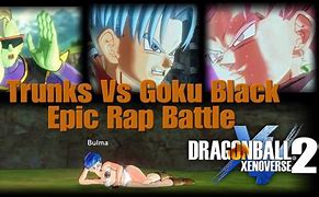 Image result for Goku Black vs Trunks Rap Battle