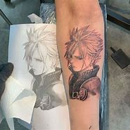 Image result for Cloud FF7 Tattoo