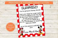 Image result for Disney World Surprise Letter