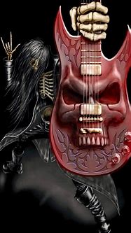 Image result for Skull Metal Artwork