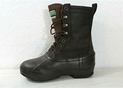Image result for Haband Mens Lined Duck Boots With Thinsulate, Acorn, Size 10 D