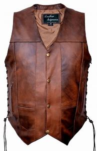 Image result for leather vest