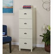 Image result for white wooden filing cabinet