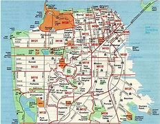 Image result for San Francisco Zip Code Map