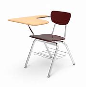 Image result for School Double Desk Attached Chair
