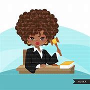 Image result for Black Female Lawyer Cartoons