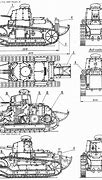 Image result for FT-17 Tank Blueprints