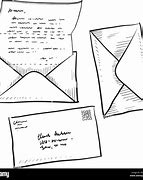Image result for Letter Envelope Drawing