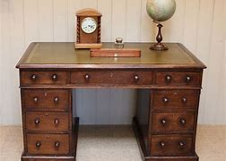 Image result for Old Oak Double Pedestal Desk