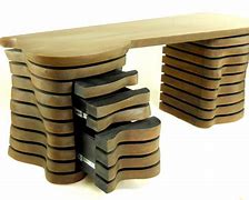Image result for Modern Wooden Computer Desk