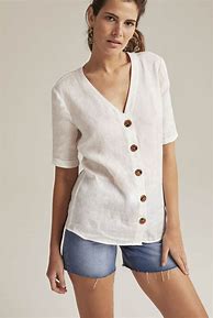 Image result for Linen Tops and Blouses for Women