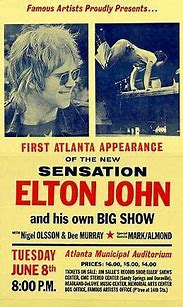 Image result for Elton John Vintage Posters