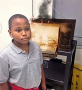 Image result for black kid microwave meme