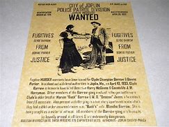 Image result for Bonnie and Clyde Wanted Poster