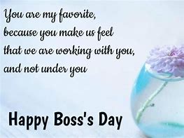 Image result for Bosses Day Wishes Messages