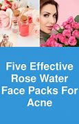 Image result for Can Rose Water Help Acne
