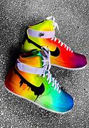 Image result for Rainbow Air Force Ones