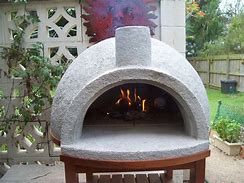 Image result for Outdoor Wood Fireplace with Pizza Oven