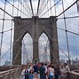 Image result for Walking Up to the Top of Brooklyn Bridge