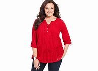 Image result for Plus Size Lace Peplum Tops