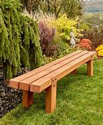 Image result for Build Simple Outdoor Bench