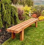 Image result for Small Outdoor Bench
