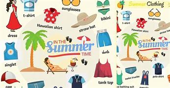 Image result for Things Used in Summer