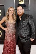 Image result for Luke Combs and Nicole expecting