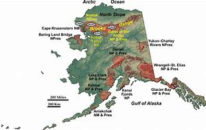 Image result for Alaska Mountains Map