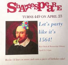Image result for William Shakespeare Birthday Quotes