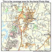 Image result for Wake Forest NC Map