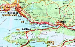 Image result for Yalova Turkey Map