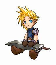 Image result for FF7 Cloud Chibi Dance