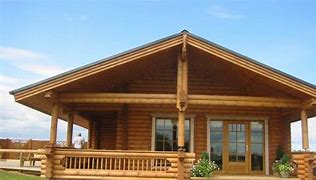 Image result for Double Wide Modular Log Home