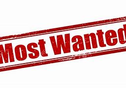 Image result for FBI Most Wanted Clip Art
