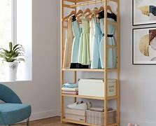 Image result for Wooden Free Standing Clothes Rail