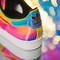 Image result for Adidas Superstar Rainbow Sneakers