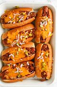 Image result for Hot Dog with Cheese Balls