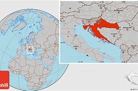Image result for Location of Croatia On Map