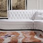 Image result for small white sectional sofa