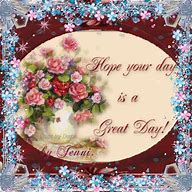 Image result for Hope Your Day Was Great Flowers Animated