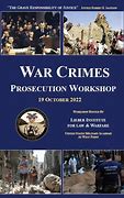 Image result for Poster of War Crimes