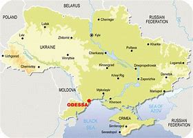 Image result for Odessa Ukraine Map