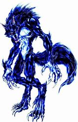 Image result for blue werewolf