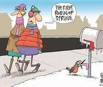 Image result for Funny Spring Cartoons with Snow