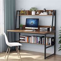 Image result for Metal Office Desk with Hutch
